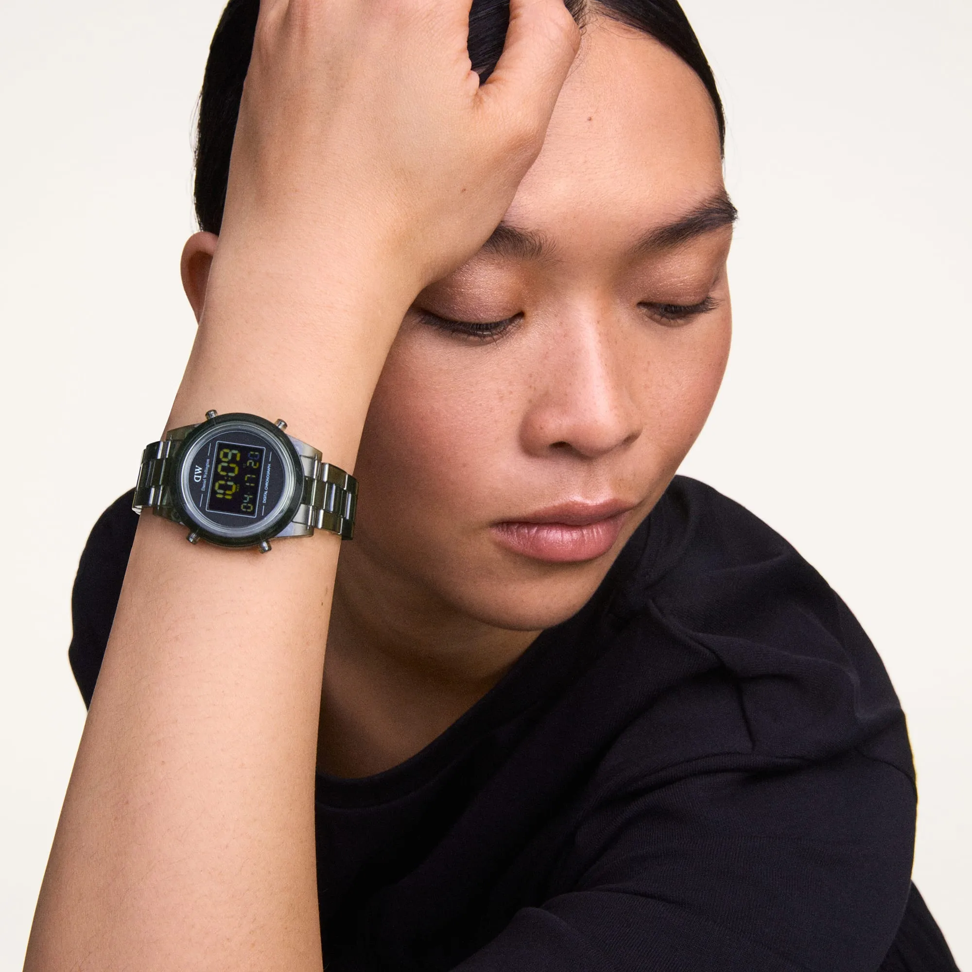 Retro Digital Dark Green Dark Green Daniel Wellington
