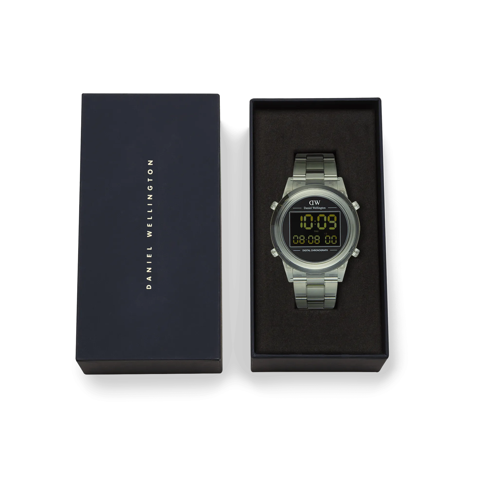 Retro Digital Dark Green Dark Green Daniel Wellington