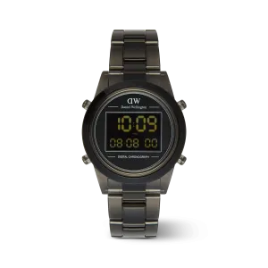 Retro Digital Dark Grey Dark Grey Daniel Wellington