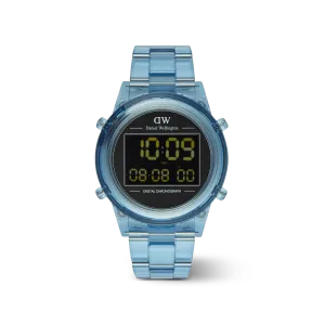 Retro Digital Light Blue Light Blue Daniel Wellington