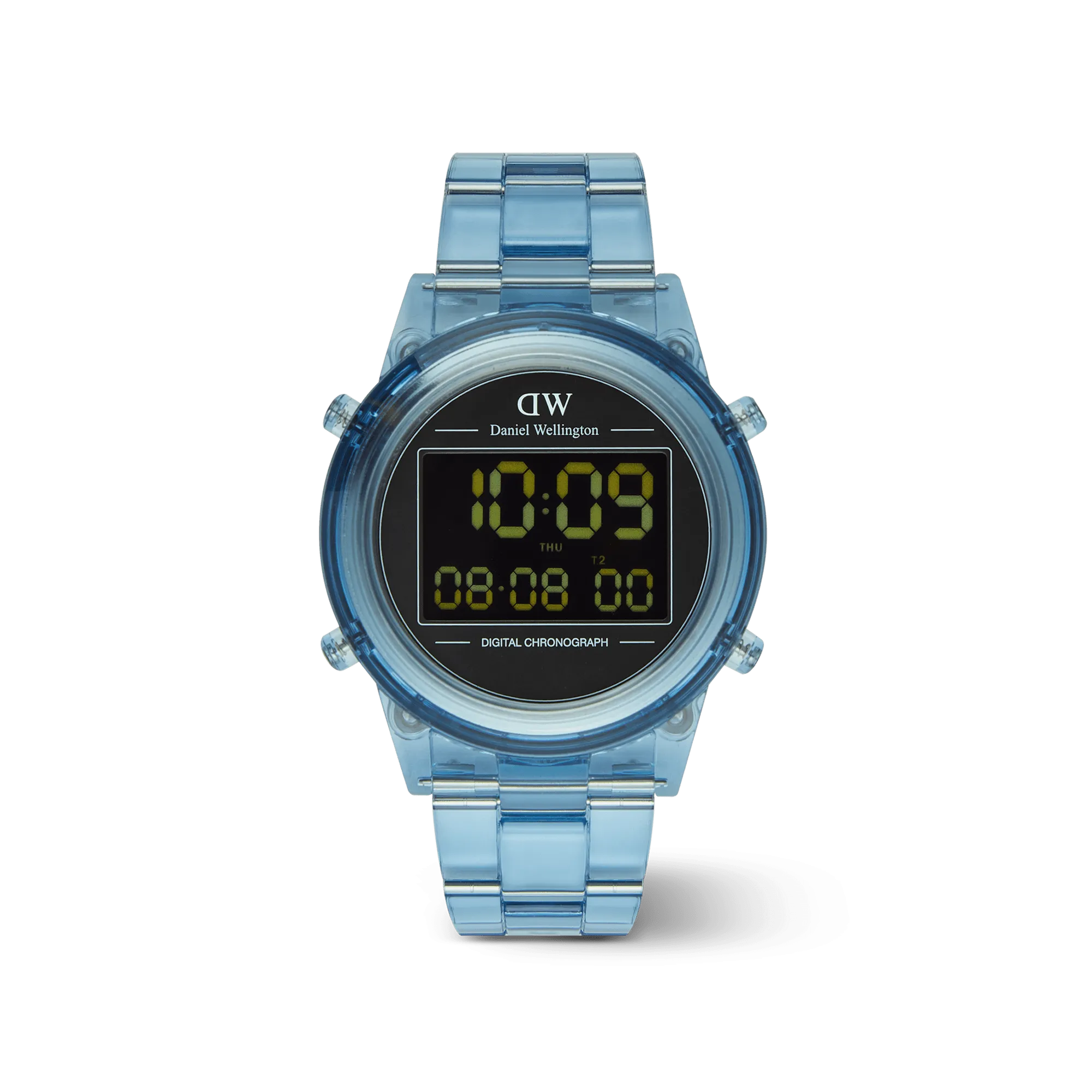 Retro Digital Light Blue Light Blue Daniel Wellington