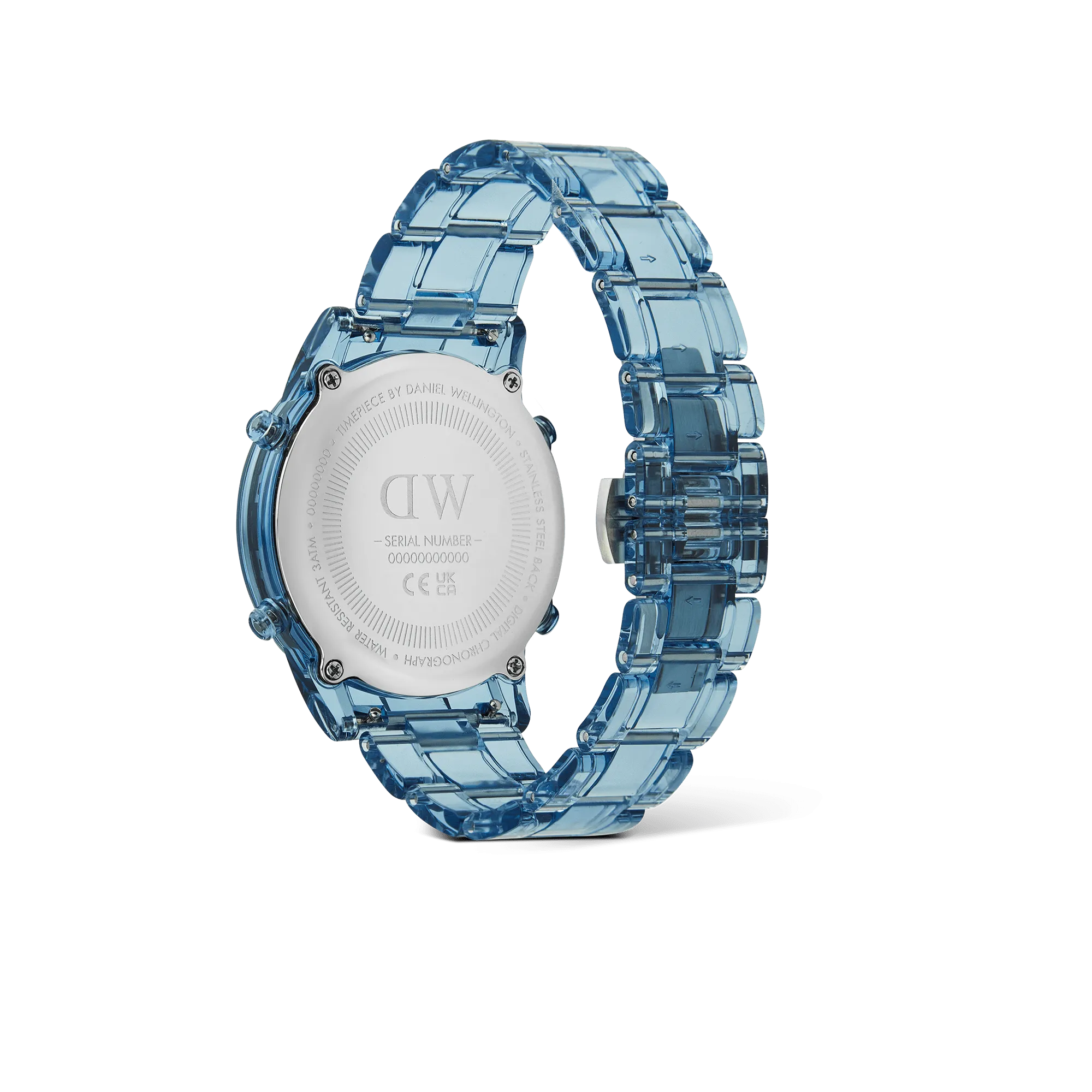 Retro Digital Light Blue Light Blue Daniel Wellington