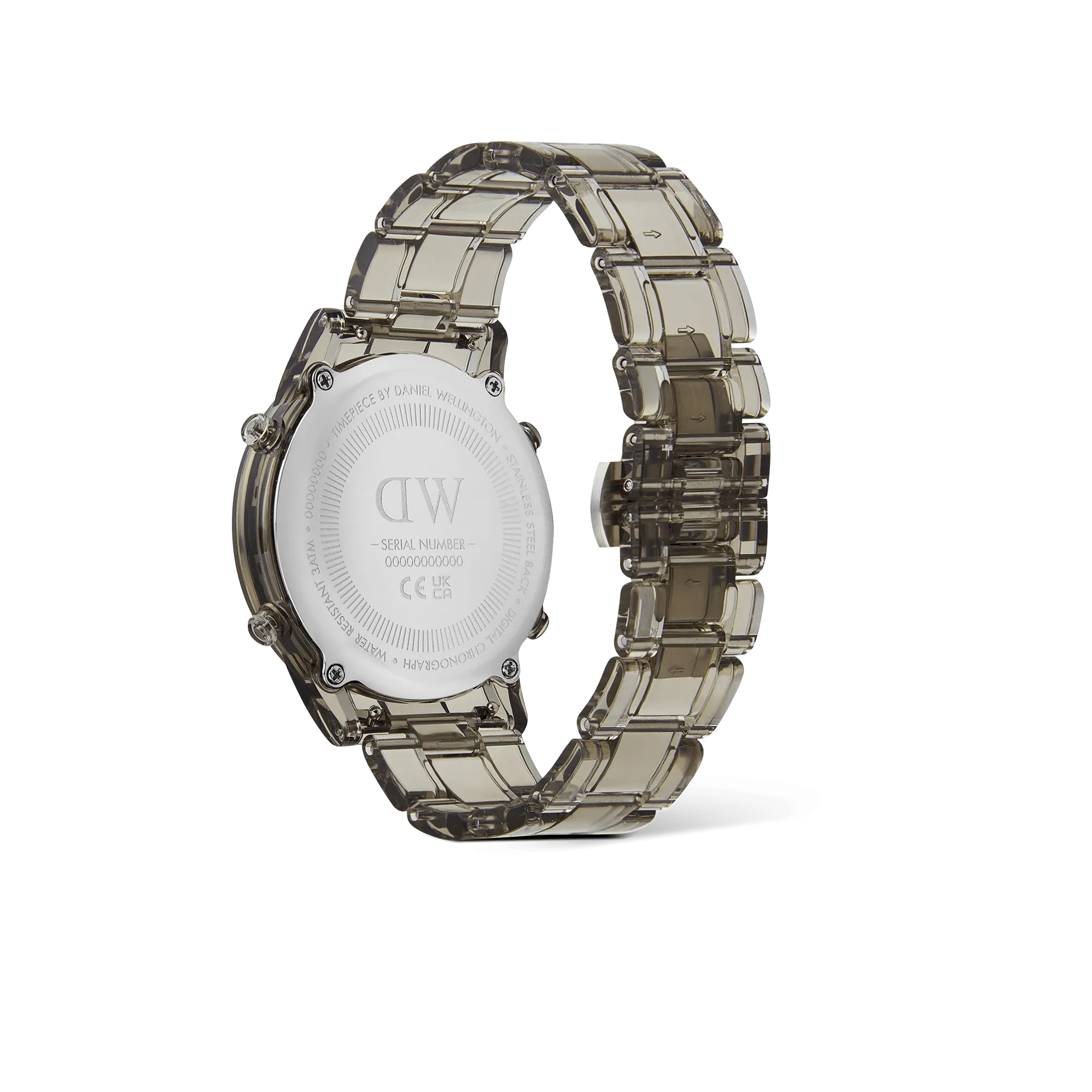 Retro Digital Light Grey Light Grey Daniel Wellington