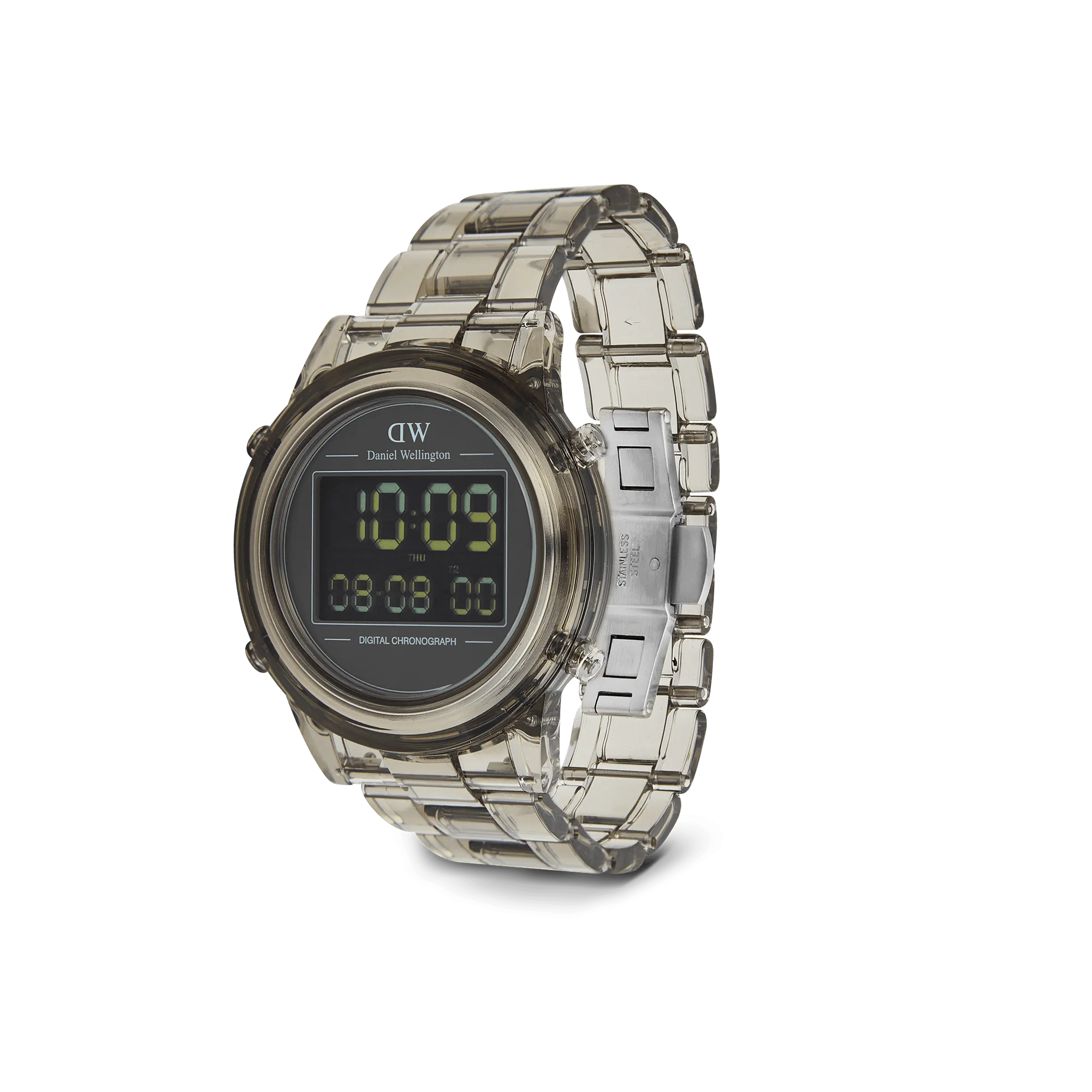 Retro Digital Light Grey Light Grey Daniel Wellington