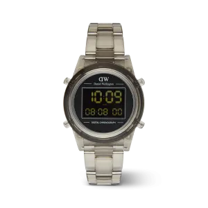 Retro Digital Light Grey Light Grey Daniel Wellington