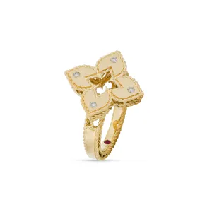 Roberto Coin Venetian Princess 18ct Yellow Gold Diamond Ring