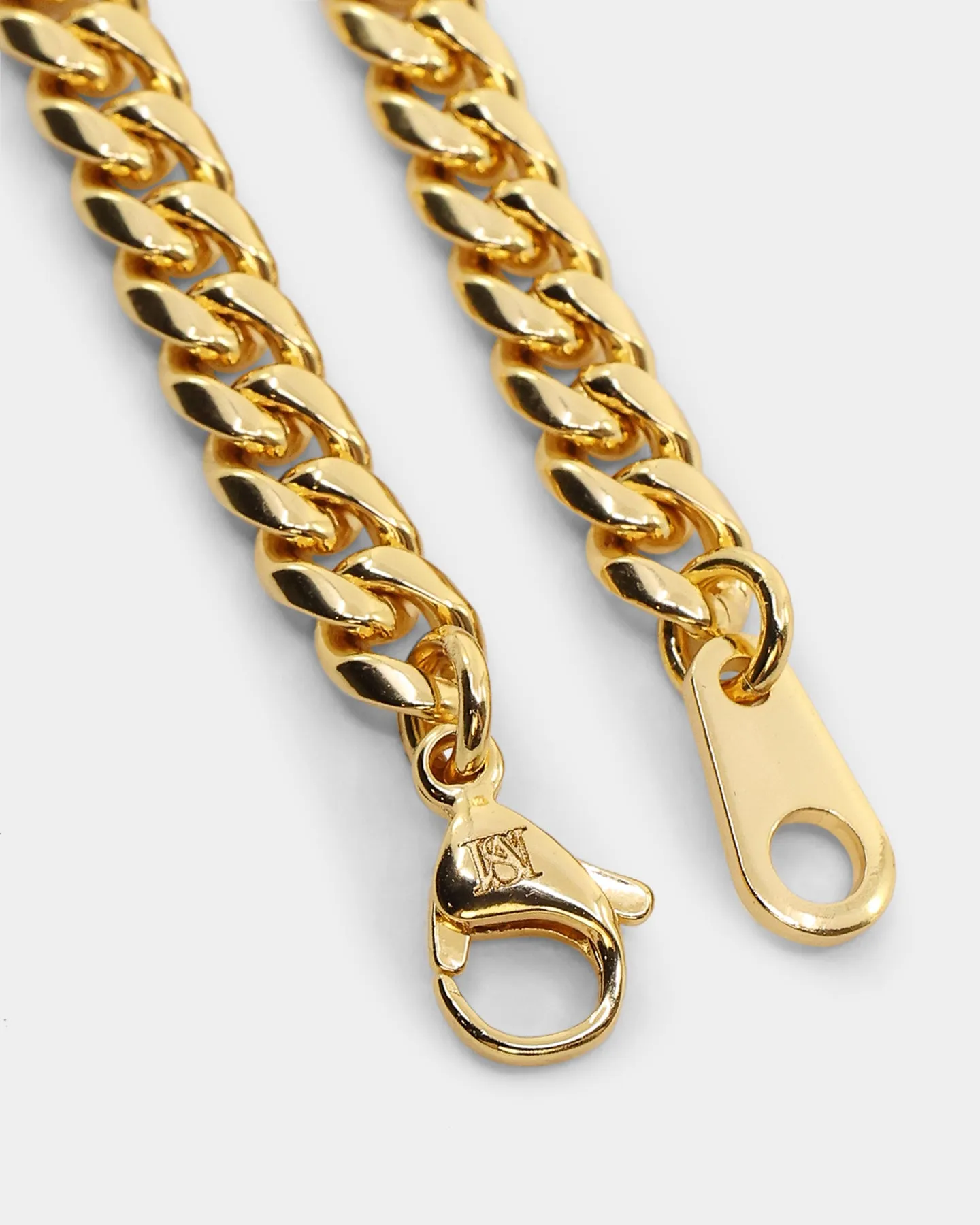 Saint Morta 6mm Monogram Necklace Gold