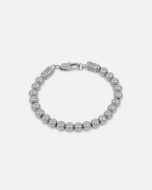 Saint Morta Chrome Balls Bracelet White Gold