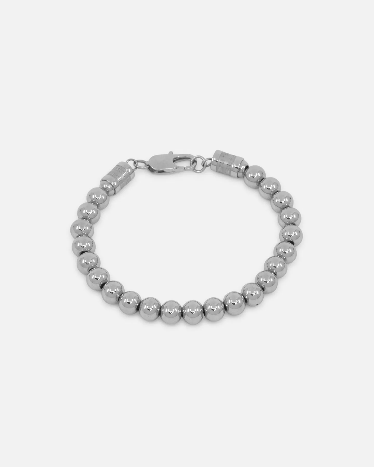 Saint Morta Chrome Balls Bracelet White Gold