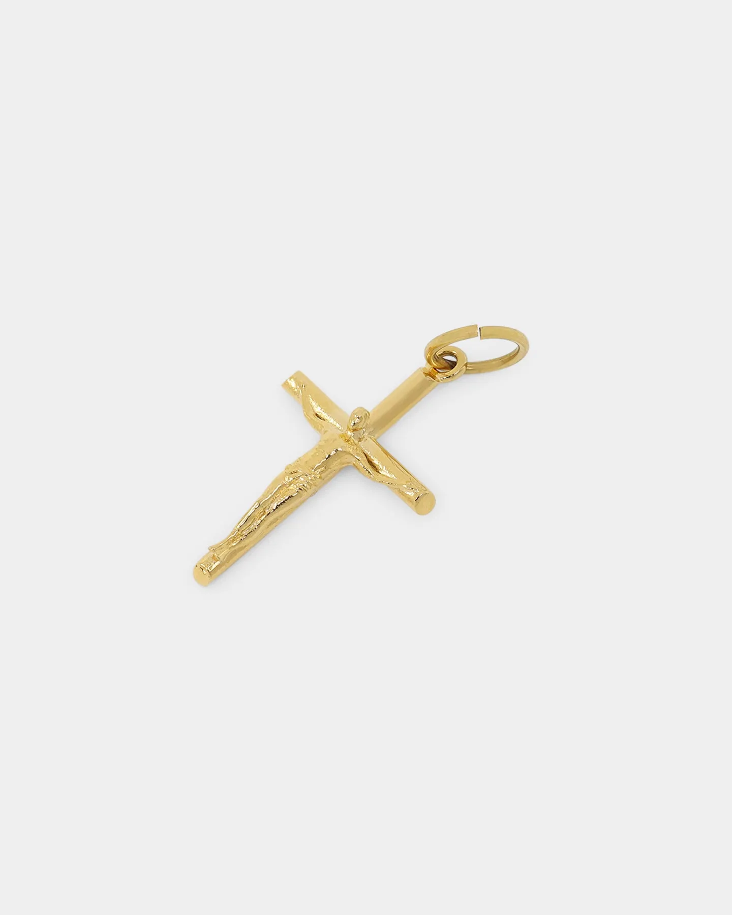 Saint Morta Crucifix Pendant Gold