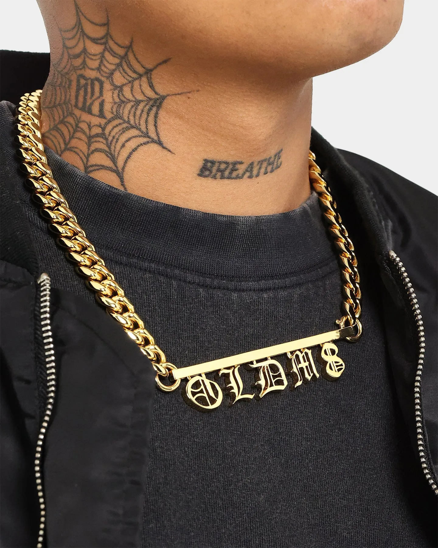 Saint Morta Custom Alpha Numbers Gold