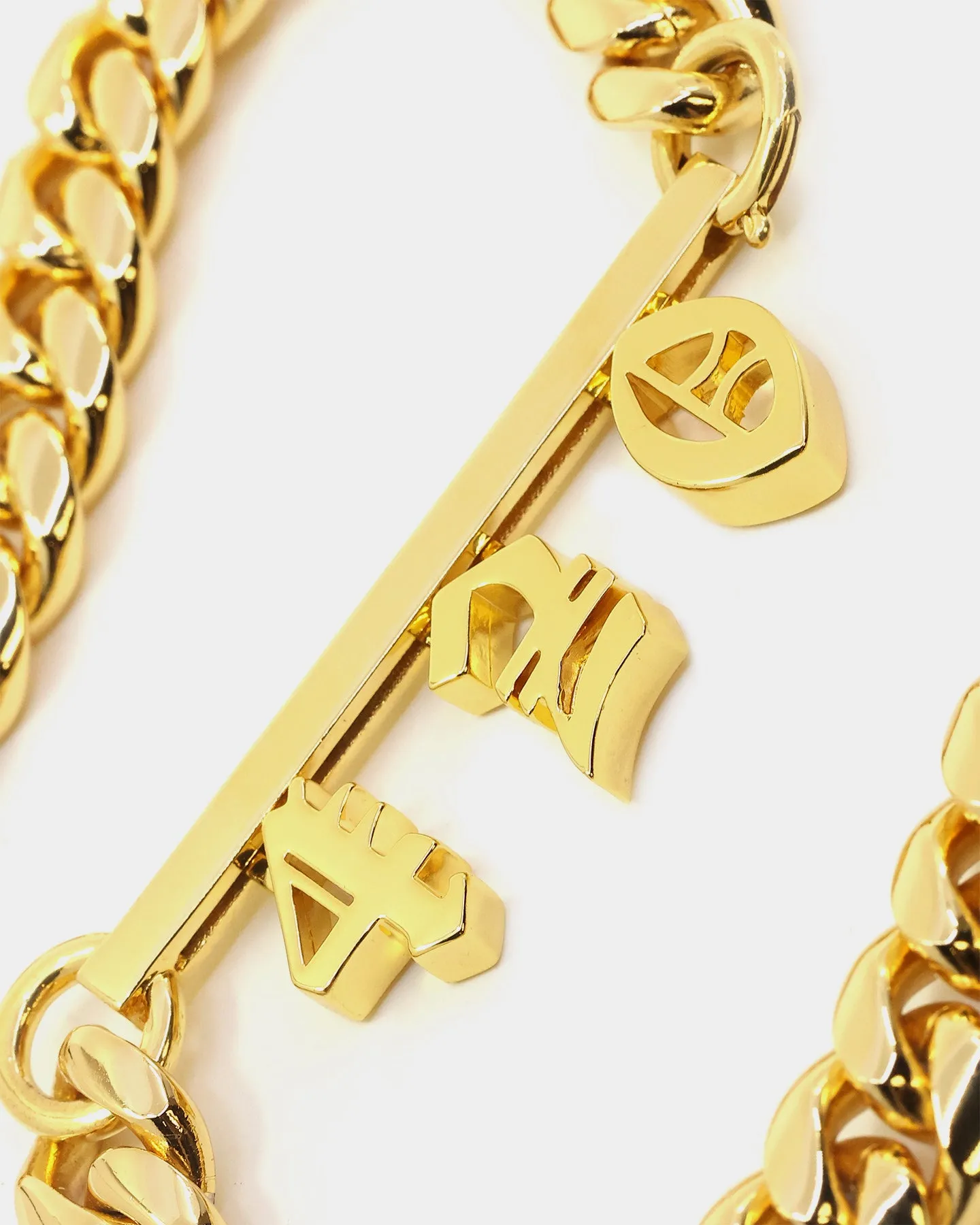 Saint Morta Custom Alpha Numbers Gold