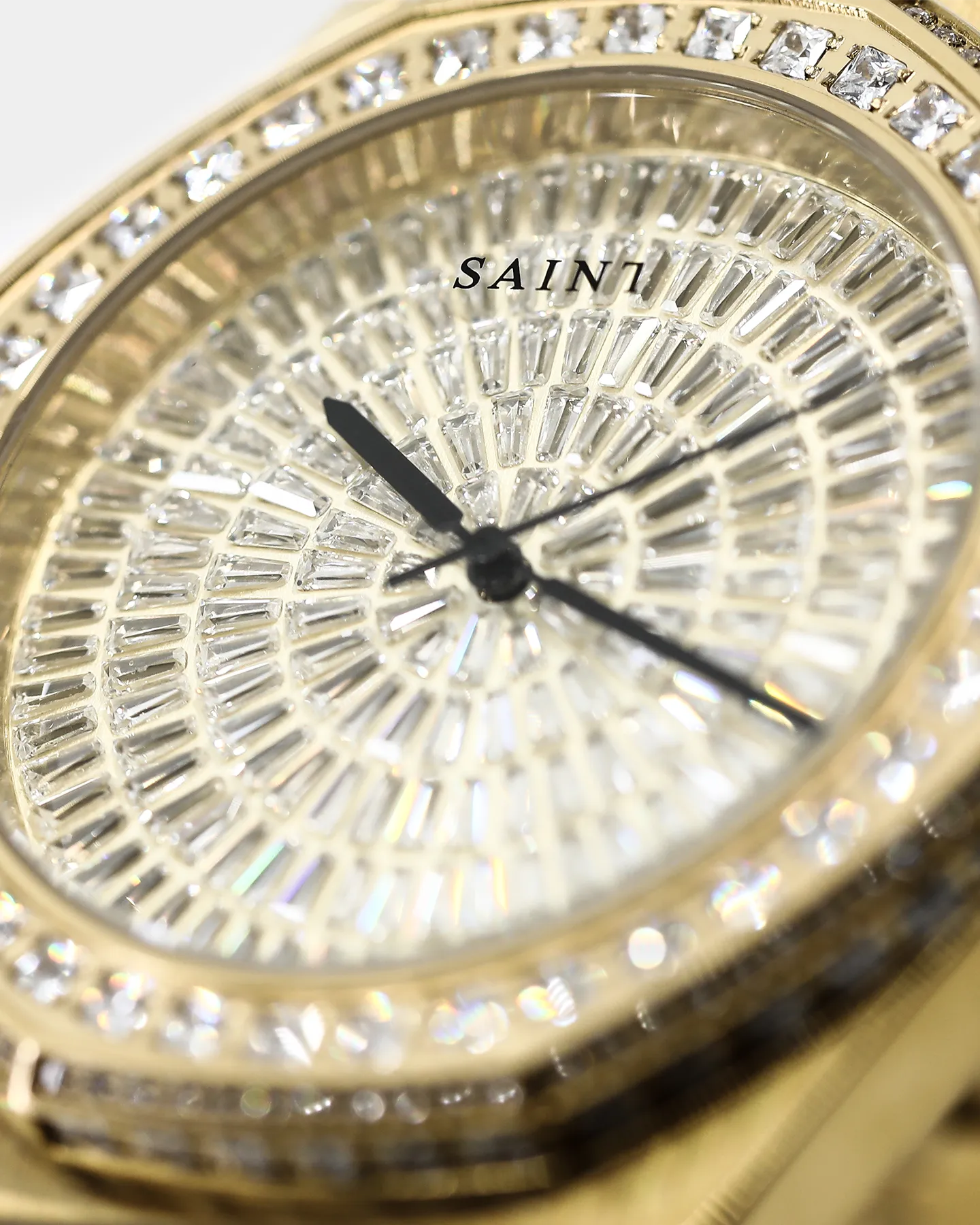 SAINT MORTA ESTAFADOR ICED WATCH Iced Gold/Baguette