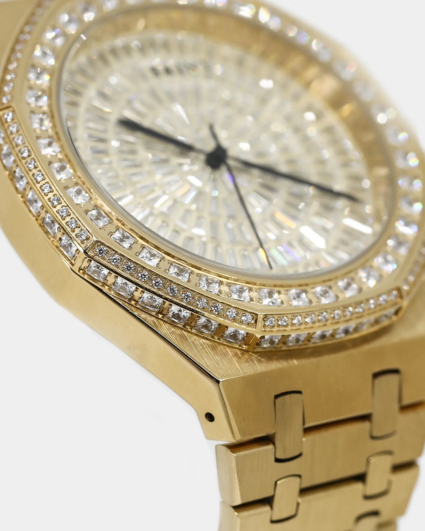 SAINT MORTA ESTAFADOR ICED WATCH Iced Gold/Baguette