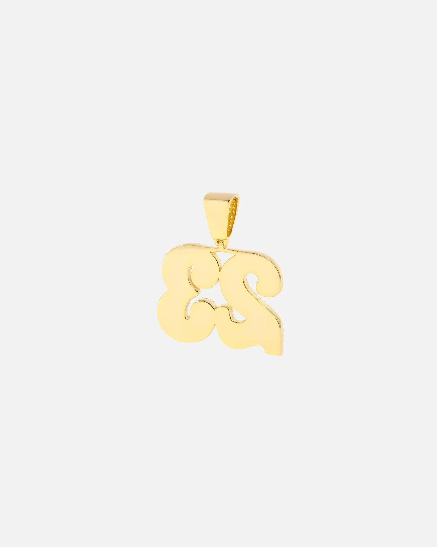 Saint Morta Iced 23 Pendant Iced Gold
