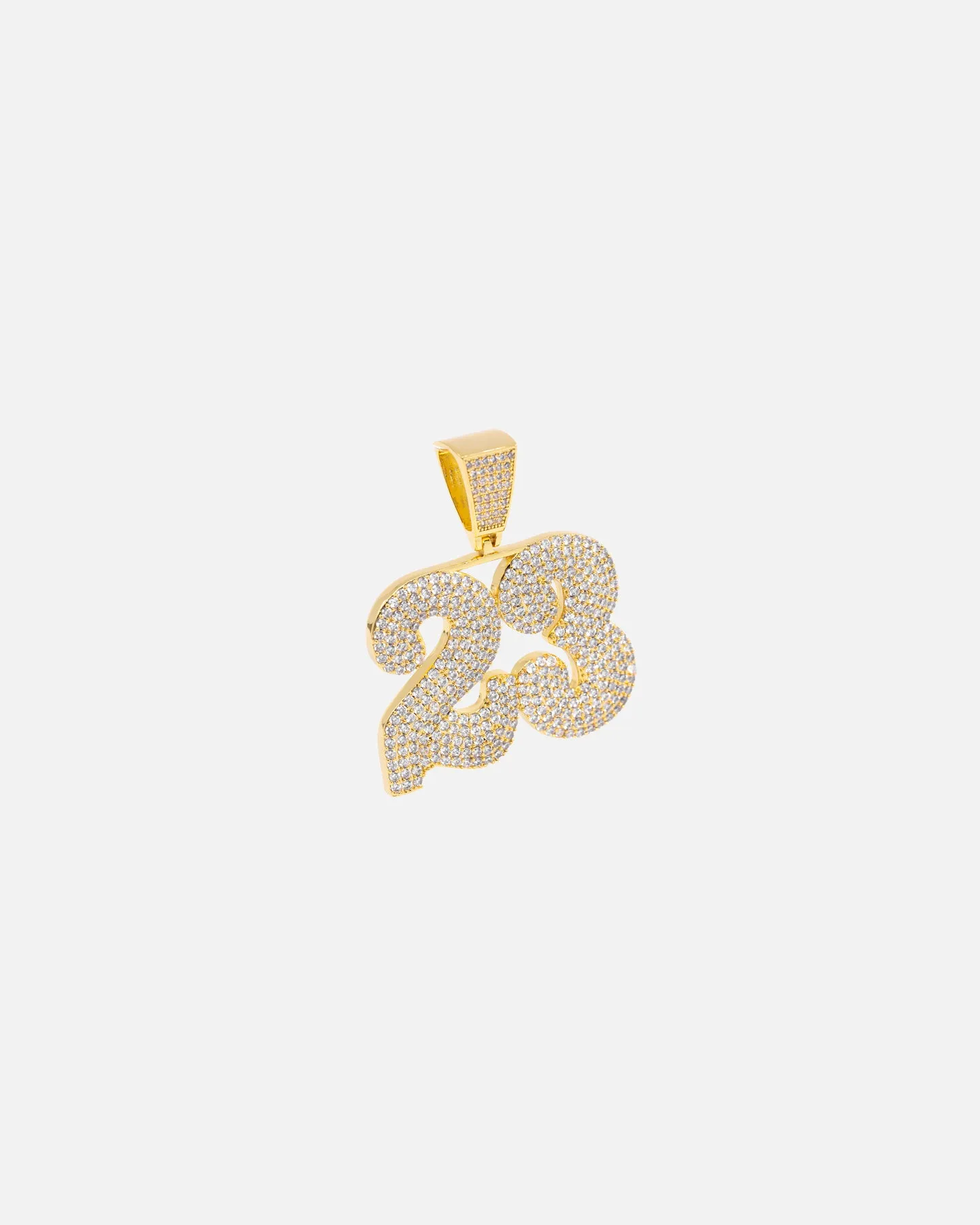 Saint Morta Iced 23 Pendant Iced Gold