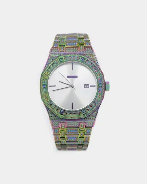 Saint Morta Medio Premierre Watch Iced Iridescent
