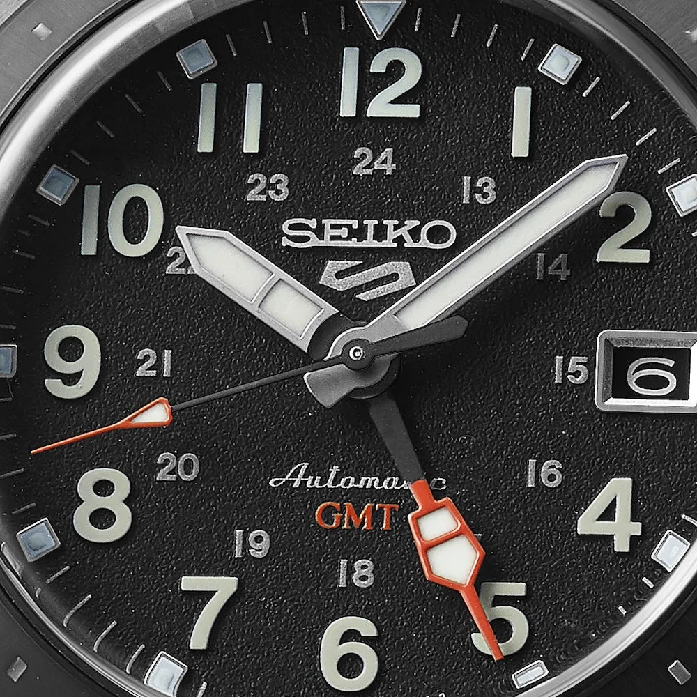 Seiko 5 Sports Field Deception Mechanical GMT Watch