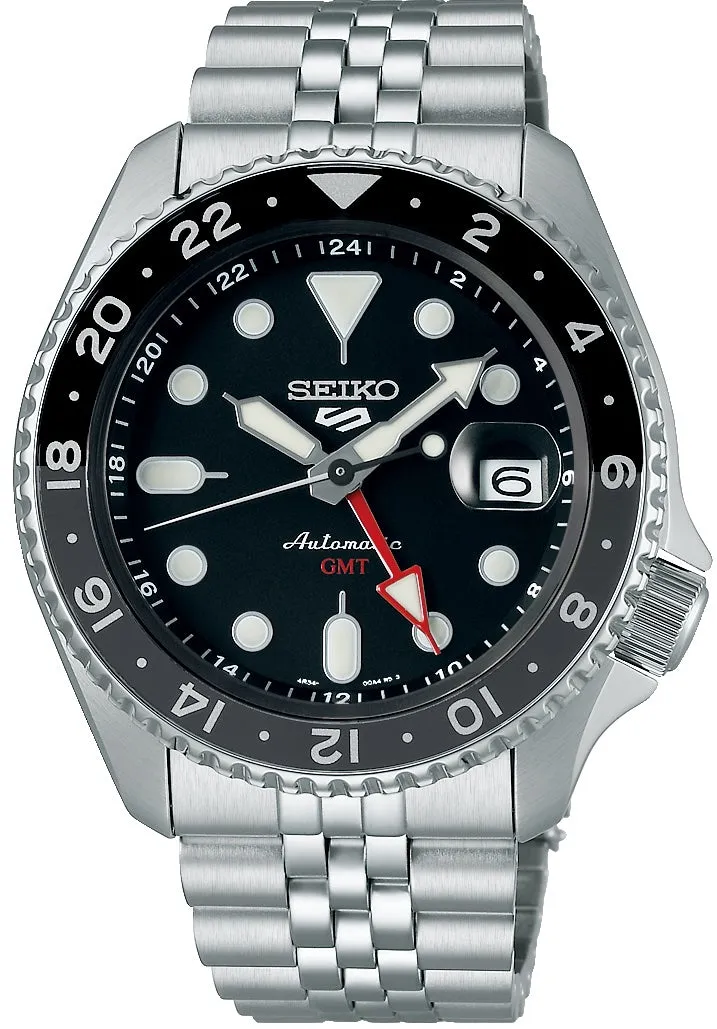 Seiko 5 Sports GMT SKX Black Grape Re-Interpretation Watch