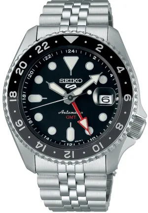 Seiko 5 Sports GMT SKX Black Grape Re-Interpretation Watch