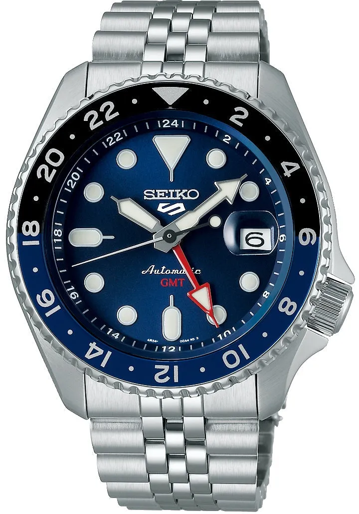 Seiko 5 Sports GMT SKX Blueberry Re-Interpretation Watch