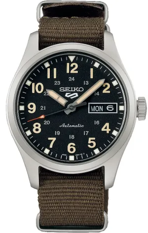 Seiko 5 Sports Green Zone Midfield Watch