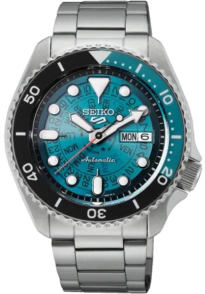 Seiko 5 Sports Skeleton Dial Watch