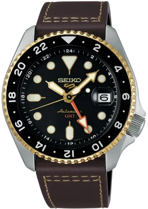 Seiko 5 Sports SKX GMT Mocha Watch