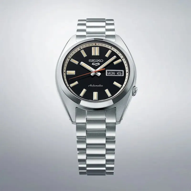 Seiko 5 Sports SNXS Deep Black Wash Classic Sports Watch
