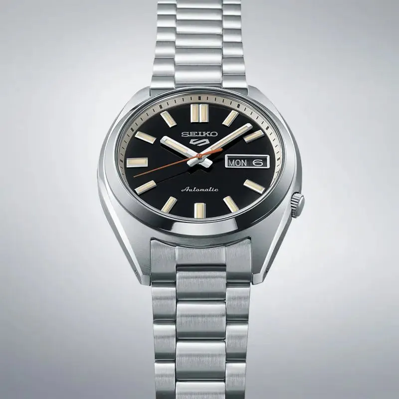 Seiko 5 Sports SNXS Deep Black Wash Classic Sports Watch