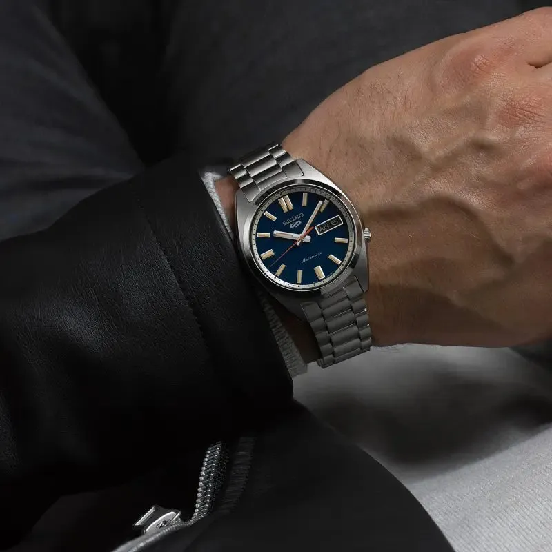 Seiko 5 Sports SNXS Rinse Blue Classic Sports Watch