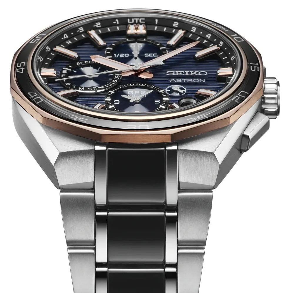 Seiko Astron GPS Solar Dual-Time Chronograph Limited Edition Watch