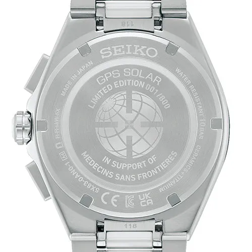 Seiko Astron Medecins Sans Frontieres GPS Solar Chronograph Limited Edition Watch