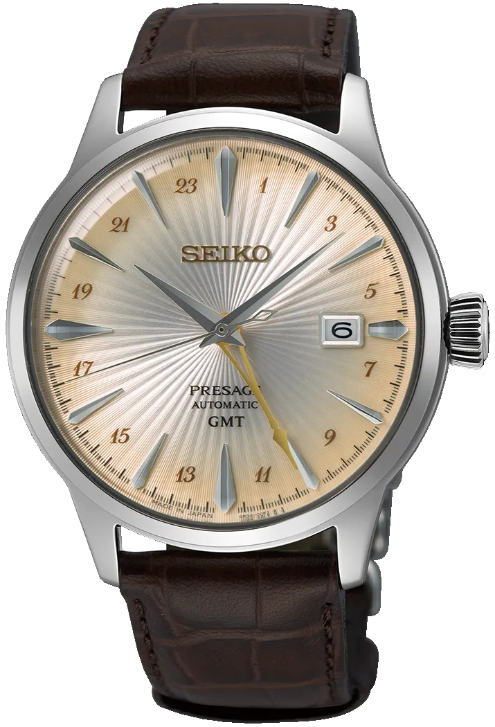 Seiko Presage Cocktail Time Acacia GMT Watch