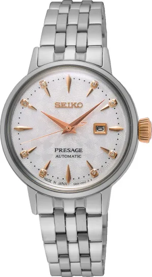 Seiko Presage Cocktail Time Clover Club Diamond Twist Watch