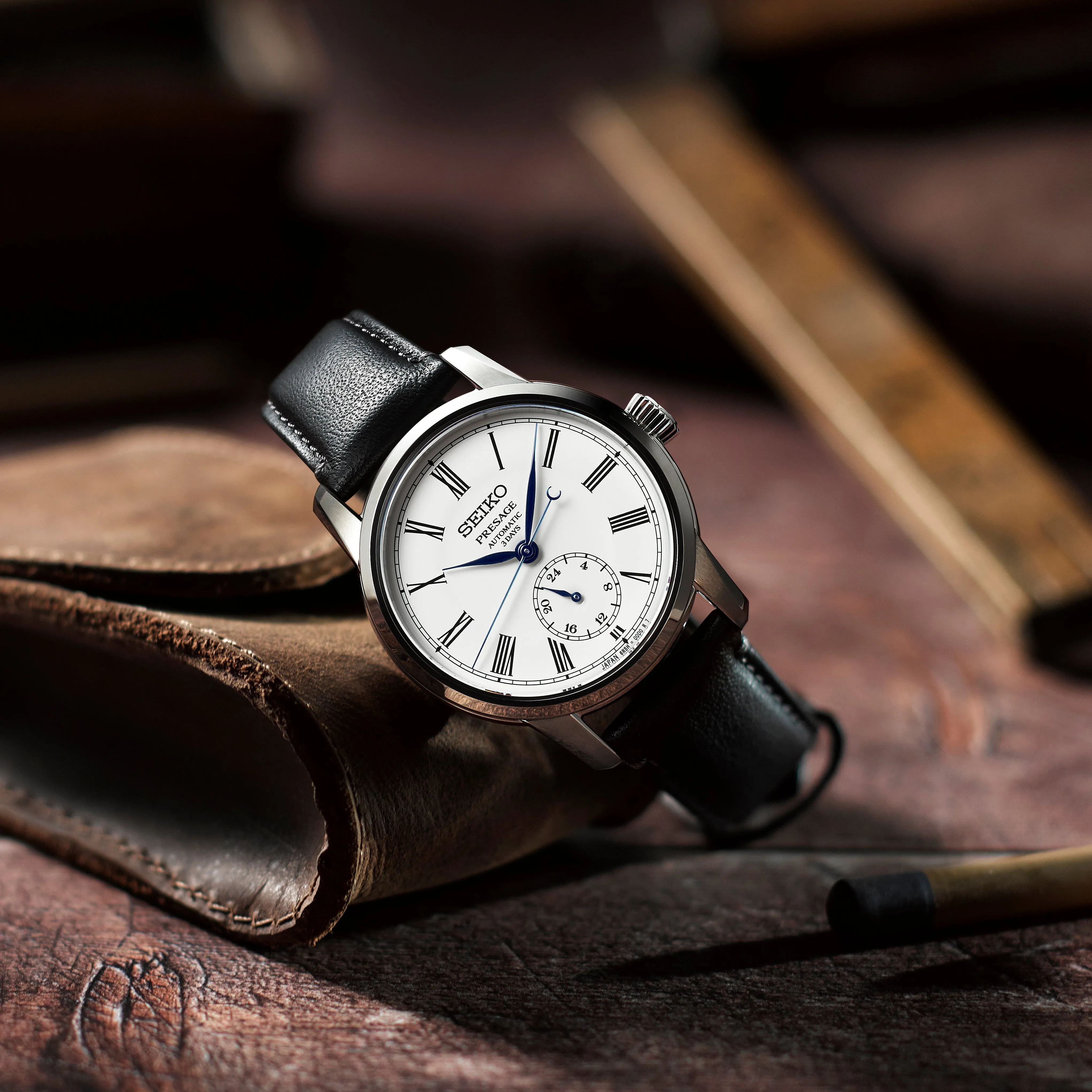 Seiko Presage Craftmanship White Enamel Watch