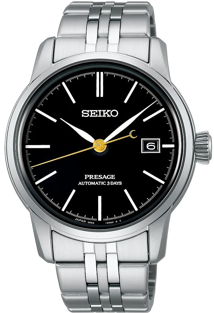 Seiko Presage Deep Black Urushi Lacquer Watch