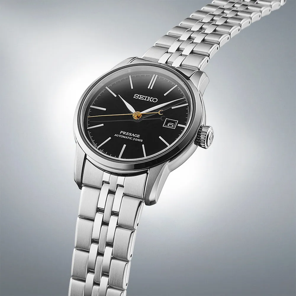 Seiko Presage Deep Black Urushi Lacquer Watch