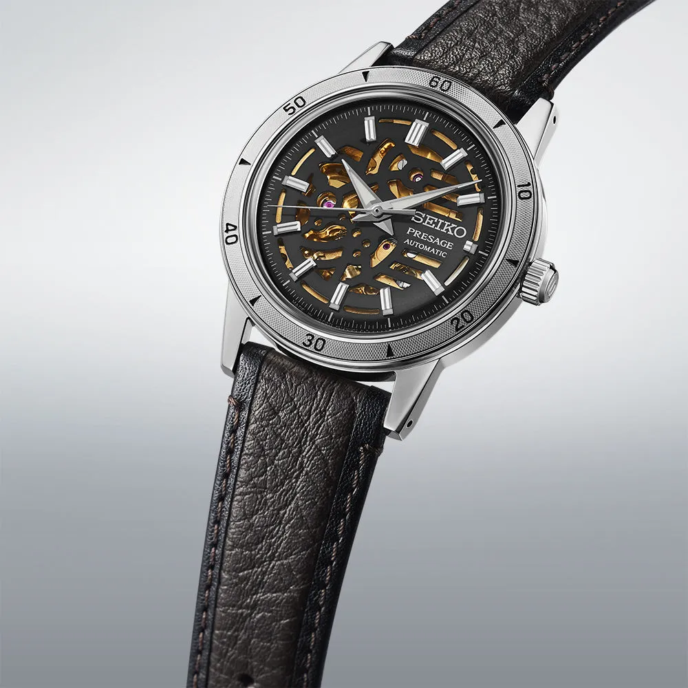 Seiko Presage Style 60s Elegant Yet Rugged Biker Style Watch