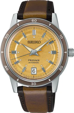 Seiko Presage Style 60's Golden Yellow Watch