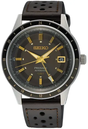 Seiko Presage Style 60s Road Trip GMT Fume Watch