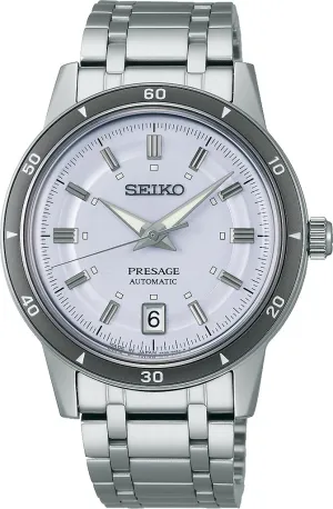 Seiko Presage Style 60's Silvery Violet Watch