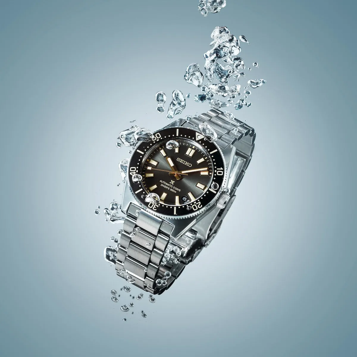 Seiko Prospex 1965 Revival Divers 3 Day Tide Grey 100th Anniversary Special Edition Watch