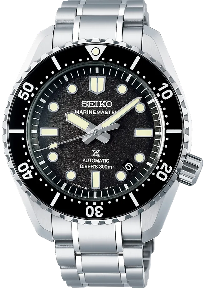 Seiko Prospex 1968 Divers Reinterpretation 300m High Contrast Black Watch