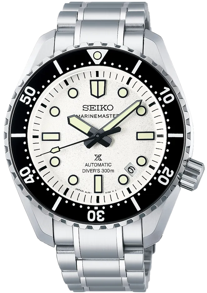 Seiko Prospex 1968 Divers Reinterpretation 300m High Contrast Monochrome Watch