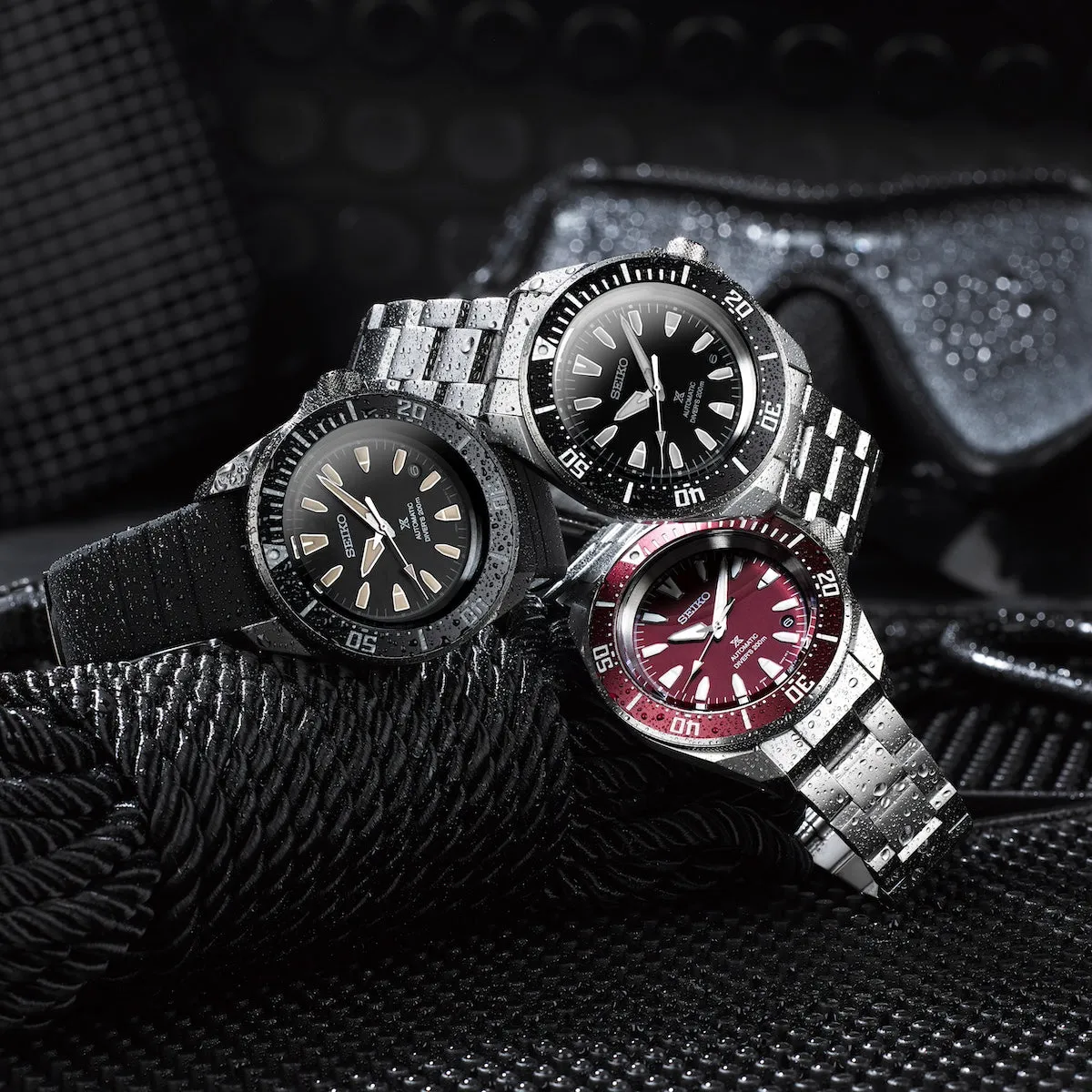 Seiko Prospex 4R Black Shog-urai Diver Watch