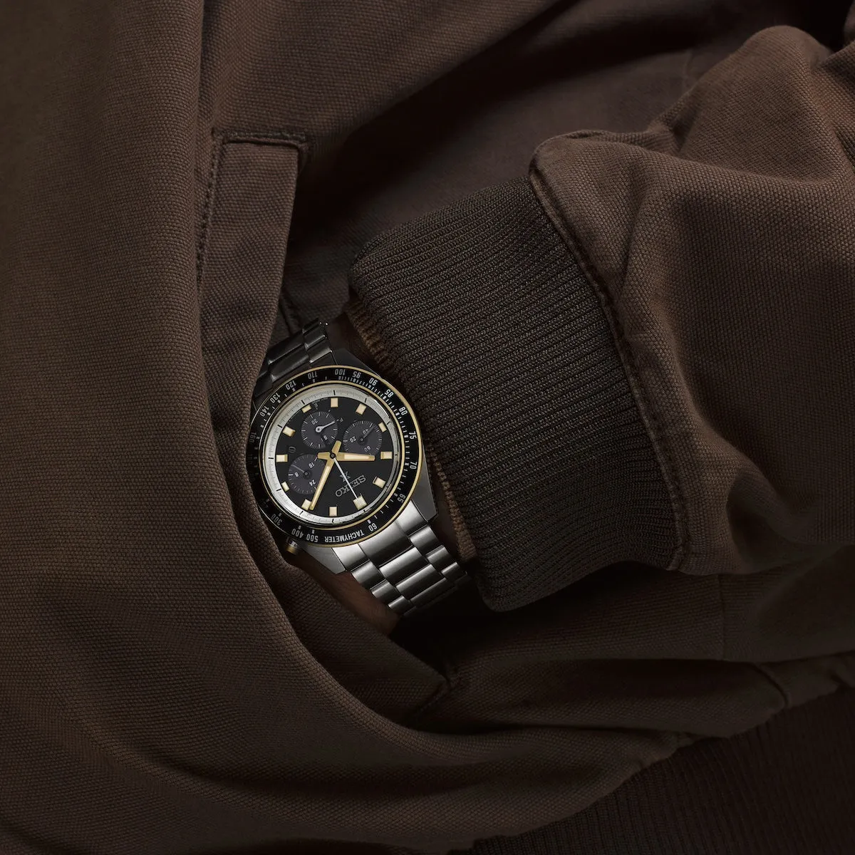 Seiko Prospex Circuit Race Solar Speedtimer Watch