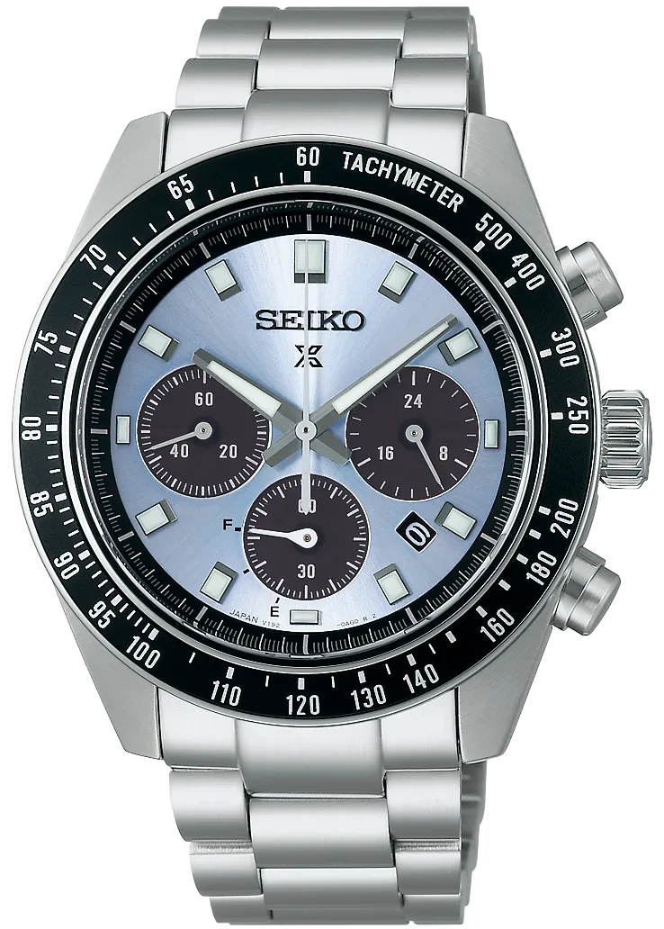 Seiko Prospex Crystal Trophy Speedtimer Solar Chronograph Watch
