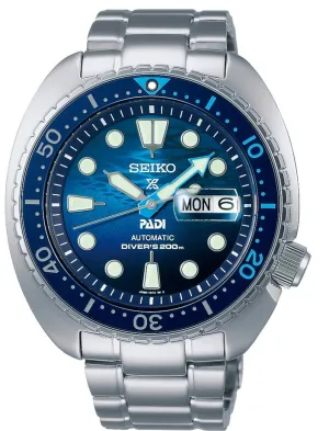 Seiko Prospex Great Blue King Turtle PADI Watch
