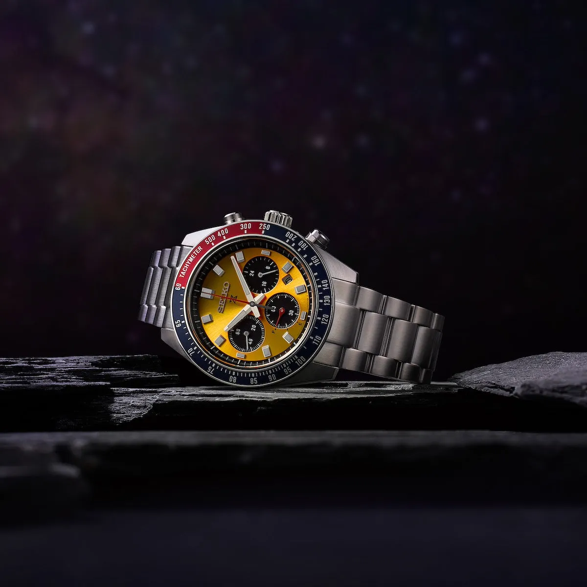 Seiko Prospex Pogue Solar Chronograph 1969 Re-Interpretation Watch